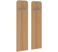 Ensemble en bois Meubles d'entrée Garde-robe Crochet à vêtements Balia