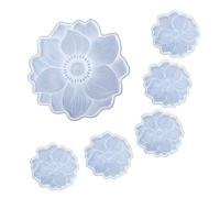 Ensemble en silicone en forme de fleur pour plateaux à chocolat de qualité alimentaire