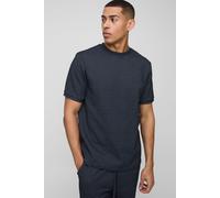Ensemble en tissu éponge avec t-shirt homme - bleu - S, bleu