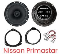 Ampire Kit enceintes coaxiales CPX165 compatibles pour Opel Tigra Twin Top
