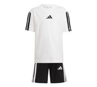 Adidas Ensemble t-shirts Essentials Small Logo Stripes Enfant unisexe blanc/noir 4-5 ans