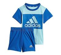Ensemble Enfant - ADIDAS - GN3928 - Jersey 100% coton - Encolure ras-du-cou - Taille élastique 6-9 mois