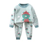 Ensemble Enfant Bébé Garçon Ensembles Sweat Bébé Ensemble Jogging Bebe 2 Pièces Sweatshirt À Manches Longues Sweat Et Pantalon Bebe Ensembles De Survêtement