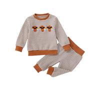 Ensemble Enfant Bébé Garçon Ensembles Sweat Bébé Ensemble Jogging Bebe 2 Pièces Sweatshirt À Manches Longues Pantalons Taille Elastique Bebe Ensembles De Survêtement