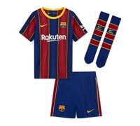 Ensemble enfant domicile FC Barcelone 2020/21 Bleu 4/5 ans Unisex