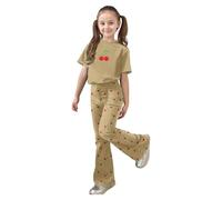 Ensemble Enfant Garcon- Ensemble DéContracté Filles Haut à Manches Courtes avec NœUd Papillon Et Pantalon Long Deux PièCes Confortables Jouer