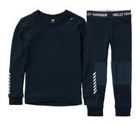Helly Hansen Lifa Merino Long Sleeve Base Layer Set Noir 4 Years Enfants