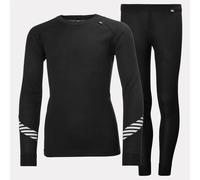 HELLY HANSEN Jr Hh Lifa Set - Enfant - Noir - taille 12 ans- modèle 2026