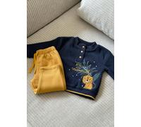 Petit Béguin - Ensemble enfant sweat en polaire et pantalon en molleton Charly