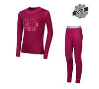 Ensemble enfant : T-shirt manches longues + caleçon Sensor DOUBLE FACE SET ADVENTURE lilla 120