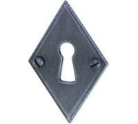 Ensemble Entraygues BRIONNE fer grise Clé L sur rosace 20125 46x69x3 - vis 2.5x10 - ROZ-V.6259011SP G