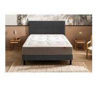 Ensemble Epeda Beau Séjour + Sommier Confort Ferme 140x190 Blanc