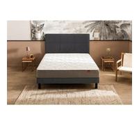Ensemble Epeda Dépaysant + Sommier Confort Ferme 180x200 - Double Sommier