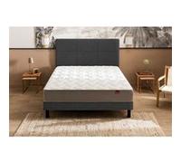 Ensemble Epeda L'ailleurs + Sommier Confort Ferme 140x190 Blanc