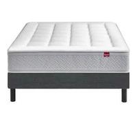 Ensemble matelas et sommier Epeda Ensemble Le Majestueux + Sommier Confort Ferme 200x200 - Double Sommier