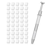 Ensemble éponge douce et stylo de préhension pour maquillage - Éponges cosmétiques douces pour un contour naturel - Accessoire d'art des ongles