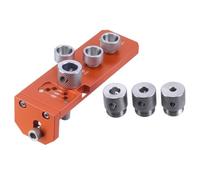 Ensemble Ergonomique De Perforation Et De Taraudage À Double Fonction En Alliage D'aluminium Pour Les Projets De Bricolage Professionnels Positionnement Précis Dispositif De Positionnement D'atelier