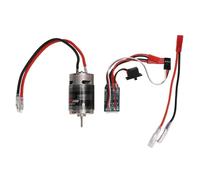 Ensemble ESC de moteur brossé SustVita RC avec moteur brossé 28T 390, 7,2 V 20 500 tr/min, comprend un ESC brossé 30 A avec enroulement en cuivre pour voiture bateau 1/16/1/18 RC