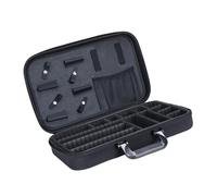 Ensemble essentiel de coiffure pour les amateurs de beauté, outils pratiques, boîte de transport, sac à main pour coiffures, organisateur de rangement pour tondeuses