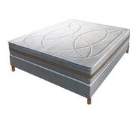 Ensemble Essenzia AERONATURE 535, Sommier Tradition Graphic et pieds 110x200 Mousse et mousse à mémoire de forme G