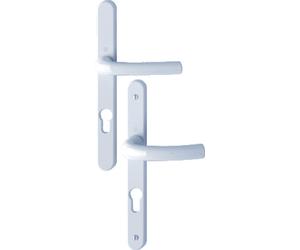 Ensemble étroit TOKYO entraxe 70 mm type CLE I finition argent HOPPE 2911465