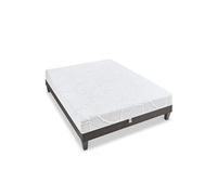 - Ensemble EUPRAXIE 140x200 cm - Matelas Mémoire de forme + Sommier Bois