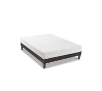 - Ensemble EUPRAXIE 90x190 cm - Matelas Mémoire de forme + Sommier Bois