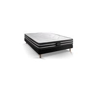 Ensemble Exclusive 160 x 200 cm sommier noir