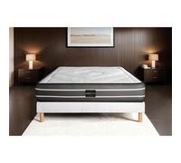 Ensemble Exclusive 80 x 200 cm sommier Kit Blanc