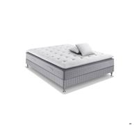Ensemble EXTENSION 140x190 - SIMMONS - matelas H29 ressort ensachés, ferme, sommier,2 OREILLERS