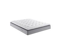 Ensemble EXTENSION - Matelas ressorts ensachés + Sommier tapissier surmatelas mémoire de forme 2x80x200