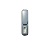 Ensemble exterieur antipanique bouton + cylindre alu Iseo