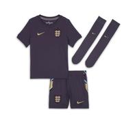 Nike England 24/25 Junior Away Short Sleeve T-shirt Violet 7-8 Years Enfants