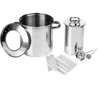 Ensemble fée du jambon avec bain-marie réchaud 1,5 kg + casserole