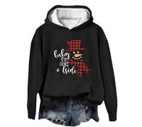 Ensemble Femme Vêtements Sweatshirt Homme Automne Hiver Noel Casual Festival Hoodie Cordon De Serrage Polaire Chaud Adolescent Grande Taille Mince Streetwear Hauts Polaires Décontractés avec Poches