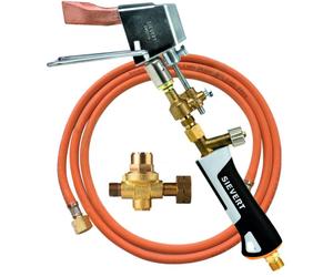 Ensemble Fer à souder S100 Pro 86 avec panne cuivre 300 gr + 4 m de tuyau et détendeur 2 bar - VIRAX - SI219745