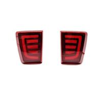 Ensemble feu arrière Pour Mitsubishi pour Pajero pour Shogun V97 V98 V87 V93 V95 pour Montero 2007-2020 réflecteur de pare-chocs pour arrière voiture tour frein pour pour feu signalisation(Rouge)