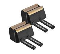 Ensemble Feuille Et Barre De Coupe, Compatible Avec Wahl, 5 Étoiles 7043 | Pièces de rechange professionnelles for grille et barre de coupe for rasoir électrique Wahl 5-Star(Black-2PCS)