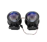 Ensemble Feux Antibrouillard Avant Pour Fiat Pour Doblo 263 2010-2023 2X Antibrouillard Phare Voiture Avant Diurne Lampe Assemblage Lumière LED Pare-chocs(Blue-No bulb)