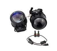 Ensemble Feux Antibrouillard Avant Pour Fiat Pour Doblo 263 2010-2023 2X Antibrouillard Phare Voiture Avant Diurne Lampe Assemblage Lumière LED Pare-chocs(Blue-LED-40W)