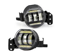 Ensemble feux antibrouillard Phare Antibrouillard LED DRL Pour BMW E60 E90 E63 E46 323i 325i 525i Lentille Blanche Yeux D'ange Halogène(LED Angel Eyes White)