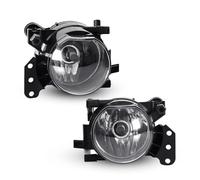 Ensemble Feux Antibrouillard Pour BMW Pour E46 Pour E60 Pour E61 2003-2008 Ensemble De Phare Antibrouillard De Voiture LED Angel Eyes Phare Halogène 12V(LED White Yellow)