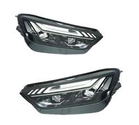 Ensemble Feux Avants Auto Compatible Avec Q5 2021 2022 2023 2024 Les Phares Automatiques Feux De Route Clignotants Feux De Route Projecteur Angel Eye Ensemble De Lentilles