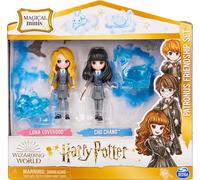 Wizarding World - Coffret 4 figurines Luna & Cho (2 articulées 8 cm + 2 Patronus) - 5 ans +