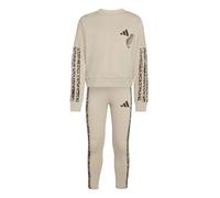 Adidas Animal 3 Stripes Lg Set Beige 4-5 Years Fille