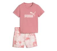 PUMA Ensemble short et t-shirt tie-dye Essentials Bébé, Accessoires, Rose, 12-18M 12-18M