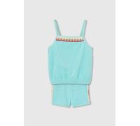 Ensemble Fille Top Et Short Bleu 10A