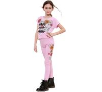 Ensemble Filles Rose - Made You Look - Top Manches Courtes & Legging Été - Âge 5-13 Ans 7-8 ans