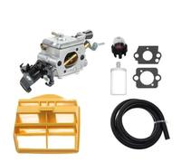 Ensemble Filtre à air et à Carburant pour carburateur pour tronçonneuse JONSERED CS2245S 506450401 et ZAMA C1M-EL37B 506450401 (carburateur B)