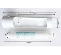 Ensemble filtre a eau pour refrigerateur lg - ebs61443327